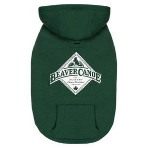 Small Dog/Puppy Beaver Canoe Pullover Hoodie
